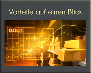 <br>Das Premium-Edelmetall-Depot<br>bietet Ihnen eine Menge<br>Vorteile gegenüber einer<br>normalen Geldanlage